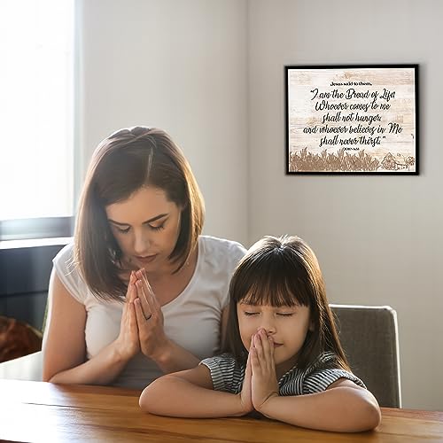 Jesus the Bread of Life Wall Art, 11x14 Unframed Print