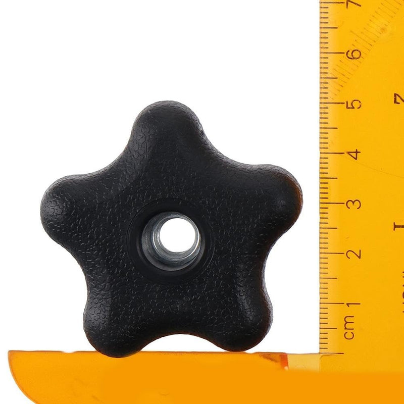 [Australia - AusPower] - Threaded Knob Plastic 5/16in-18 Internal 5 Star Knobs Clamping Knobs Your Tool Kit 