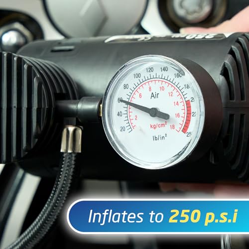 EQUIP EAC004 Car Tyre Air Compressor Inflator 150psi Garage Workshop Equipment