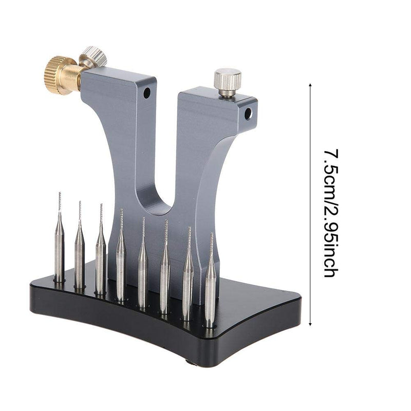 [Australia - AusPower] - Taidda Damaged Screw Extractor, Practical Stainless Steel 8 Pins Damaged Screw Extractor Broken Screw Remover Tool for Watch Makers 