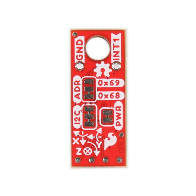 [Australia - AusPower] - SparkFun Micro 6DoF IMU Breakout - BMI270 (Qwiic) Highly Integrated, Low-Power IMU on-chip Motion-Triggered Interrupt Features, Dimensions: 0.3in. x 0.75in, 1.8V and 3.3V Operation. 