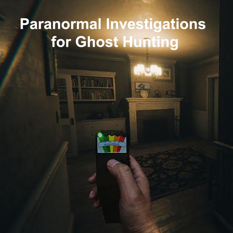 [Australia - AusPower] - EMF Meter milliGauss Counter Ghost Hunting Equipment for Electromagnetic Radiation Detecting and Paranormal Investigations 