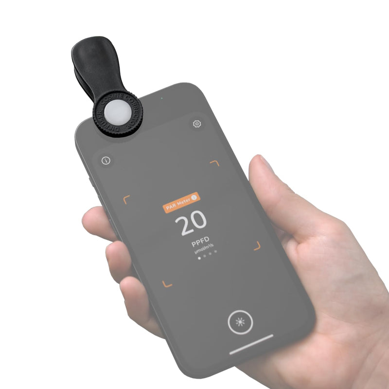 [Australia - AusPower] - Lightray Mobile Light- and PAR Meter | Smartphone-Based PPFD, DLI, Illuminance Meter with Photone App 