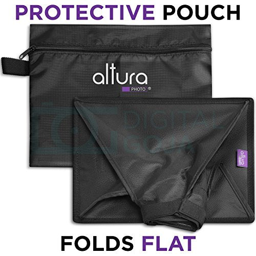 Altura Photo Flash Diffuser Softbox 9x7, Universal for Camera Speedlight 9x7"