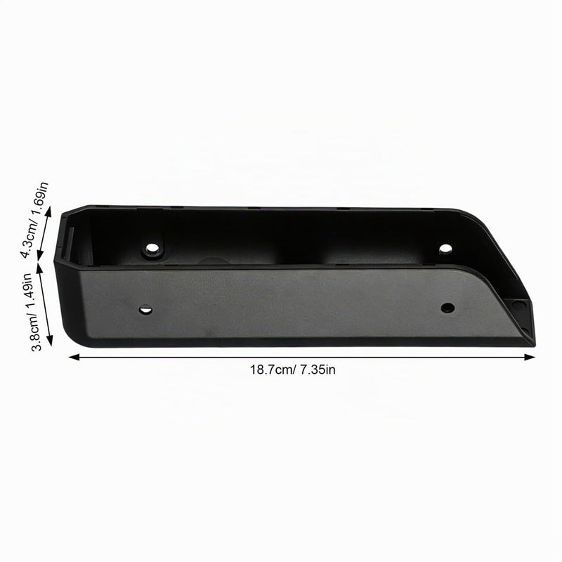 SHINEOFI Scales Holder for Bathroom Wall, Wall Mount for Scales, Wall Mounting, Self-Adhesive Scale Stand for Body Scales, Space-saving Storage for Bathroom, Bedroom and Kitchen black
