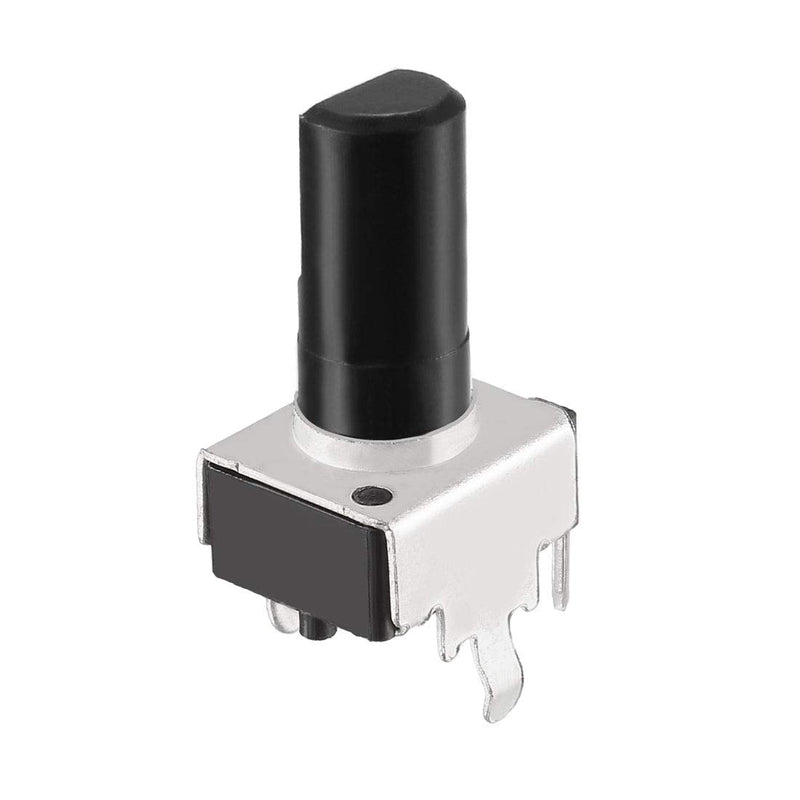 [Australia - AusPower] - sourcing map Carbon Layer Cone Potentiometer 10K Ohm Varistor Single Circle 12 mm Wavelength Pack of 5 10K-5pcs 