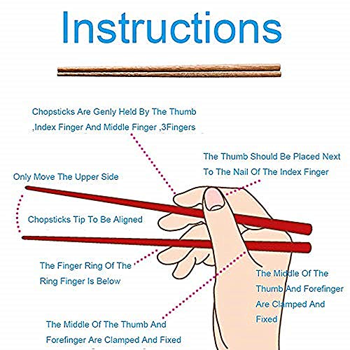30 Pairs Wooden Chopsticks, Reusable Chop Sticks,9.8 In 30