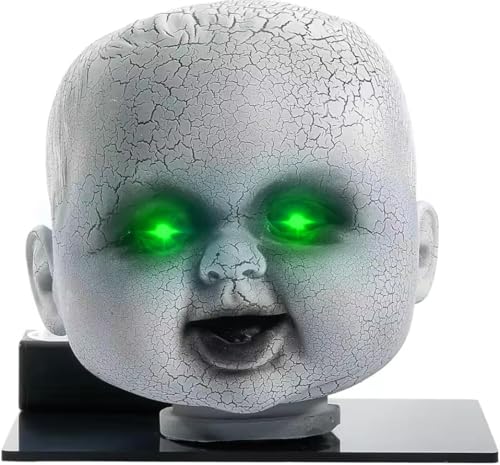 Green Magical Magic House creepy doll head EMF device for paranormal ghost hunting equipment