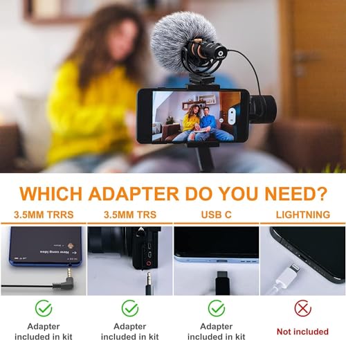 COMICA VM10 PRO Universal Video Microphone - Adjustable Gain, USB C Digital Output, Monitoring - Shotgun Mic for Camera, Smartphone, Tablet, PC - Ideal for Vlogging, Live Streaming, and Recording