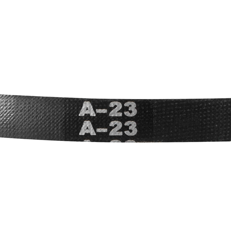 [Australia - AusPower] - uxcell A23 V-Belts 23" Pitch Length, A-Section Rubber Drive Belt 2pcs 23" 