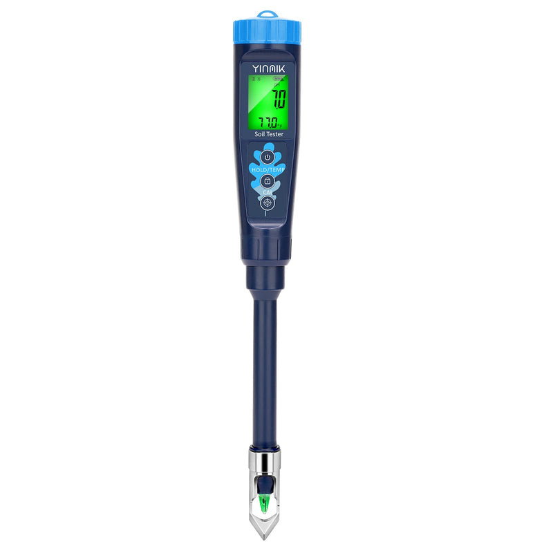 [Australia - AusPower] - YINMIK Soil pH Meter with 16.9Fl oz 4.00 & 7.00 pH Calibartion Solution Kits 