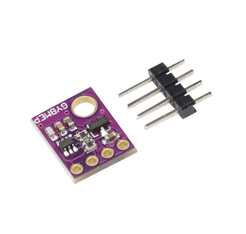 [Australia - AusPower] - GY-BME280-5V BME280 5V Digital Temperature Humidity Sensor High Precision Atmospheric Barometric Pressure Sensor Module Sensor Board with IIC I2C Breakout(Pack of 5PCS) 