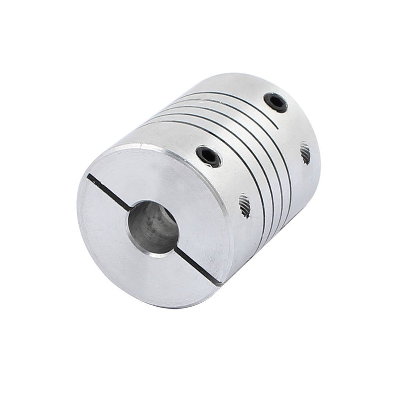 [Australia - AusPower] - uxcell 8mm to 8mm Shaft Coupling 30mm Length 25mm Diameter Stepper Motor Coupler Aluminum Alloy Joint Connector for 3D Printer CNC Machine DIY Encoder 8-8mm 