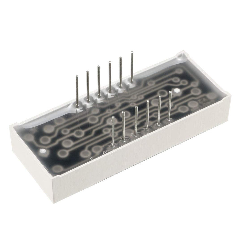 [Australia - AusPower] - uxcell Common Cathode 12 Pin 4 Bit 7 Segment Display 1.57 x 0.63 x 0.28 Inch 0.4" Red LED Display Digital Tube 5pcs 