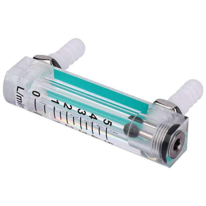 [Australia - AusPower] - ViaGasaFamido Gas Flowmeter 1~5LPM Oxygen Carbon Dioxide Measurement Flow Meter Air Flow Meter Air Oxygen Flow Meter Manual Valve Tools for Industry 