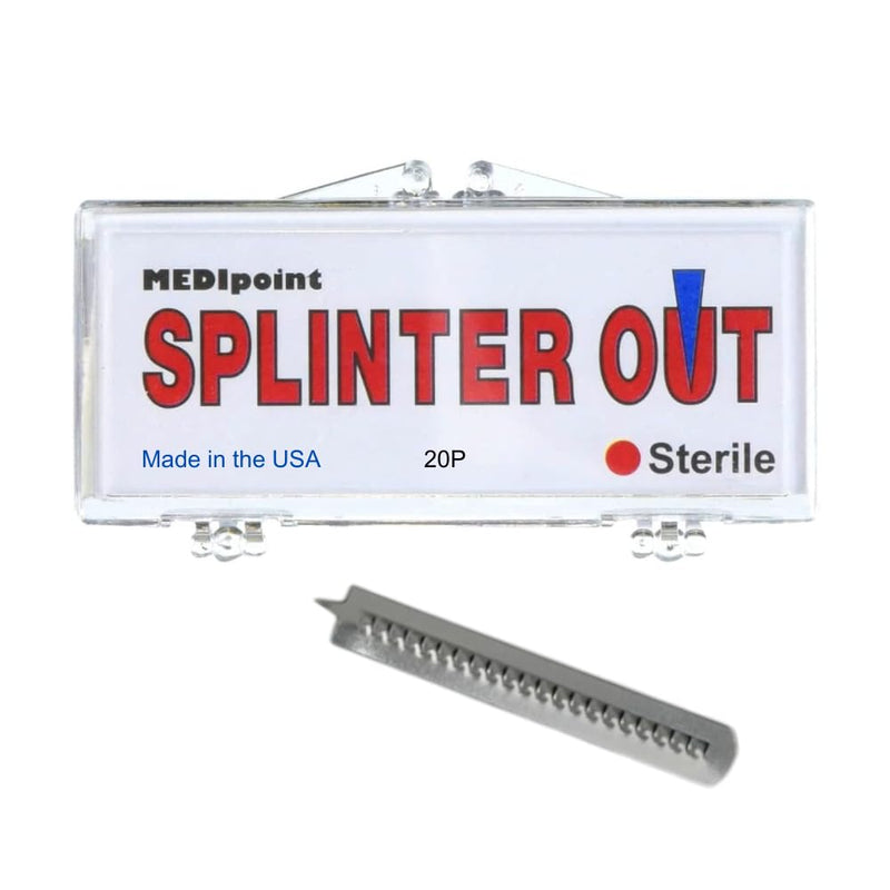 [Australia - AusPower] - Medipoint Splinter Out Splinter Remover, 20 Count (Pack of 6) 