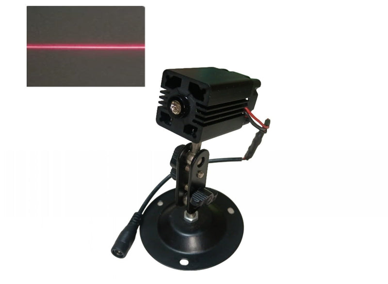 [Australia - AusPower] - 650nm Red Line Laser Module Generator Position Guide for Wood Stone Cloth Fabric Cutting Alignment DC12V 