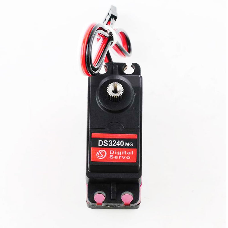 [Australia - AusPower] - 40KG Digital Servo High Speed Servo Motor 45 kg/cm Full Metal Gear Servo DS3240 for 1/8 1/10 1/12 Scale RC Boats and Cars (Control Angle 270°, Pack of 2) 2PCS 40KG DS3240 - 270° 