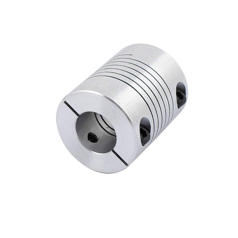 [Australia - AusPower] - 12mm to 16mm Shaft Coupling 40mm Length 32mm Diameter Stepper Motor Coupler Aluminum Alloy Joint Connector for 3D Printer CNC Machine DIY Encoder (Pack of 2? 