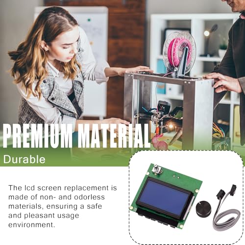 LCD Display Screen Replacement for Ender 3 and Ender 3 Pro, 3D Printer Control Screen with Cable