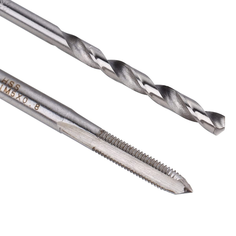 [Australia - AusPower] - Wolfride 30PCS M5 Thread Repair Kit M5 x 0.8mm Helicoil Insertion Tool Thread Restoring Kit 