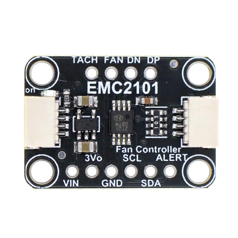 [Australia - AusPower] - DONGKER EMC2101 Fan Speed Module,DC 3.3V-5V I2C PC Fan Temperature Controller with Temperature Monitoring Function 
