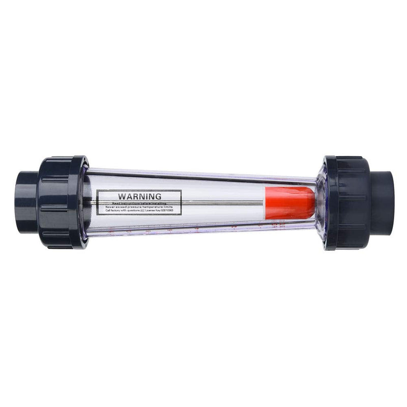Water Flow Meter, Liquid Flowmeter, Plastic Liquid Meter, Measuring Instruments 1-10m3/h, for Flow Measurement and Monitoring, Default