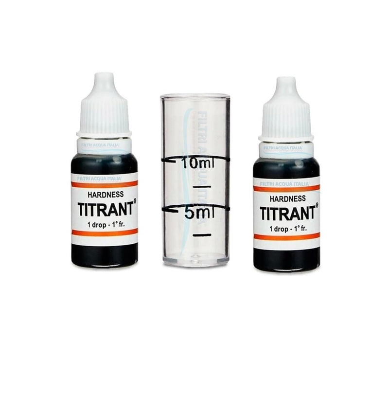 [Australia - AusPower] - Titrant Water Hardness Analysis Kit (French Grade) for Measuring Limestone Set of 2 