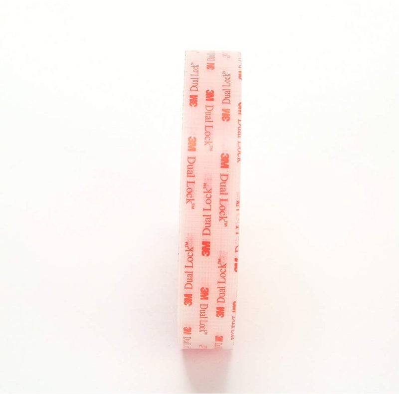 3M Dual Lock Reclosable Fastener SJ3560 (Clear, 1 in x 10 ft Roll) - Heavy Duty Adhesive Interlocking Tape for Indoor/Outdoor Mounting 1 Pack