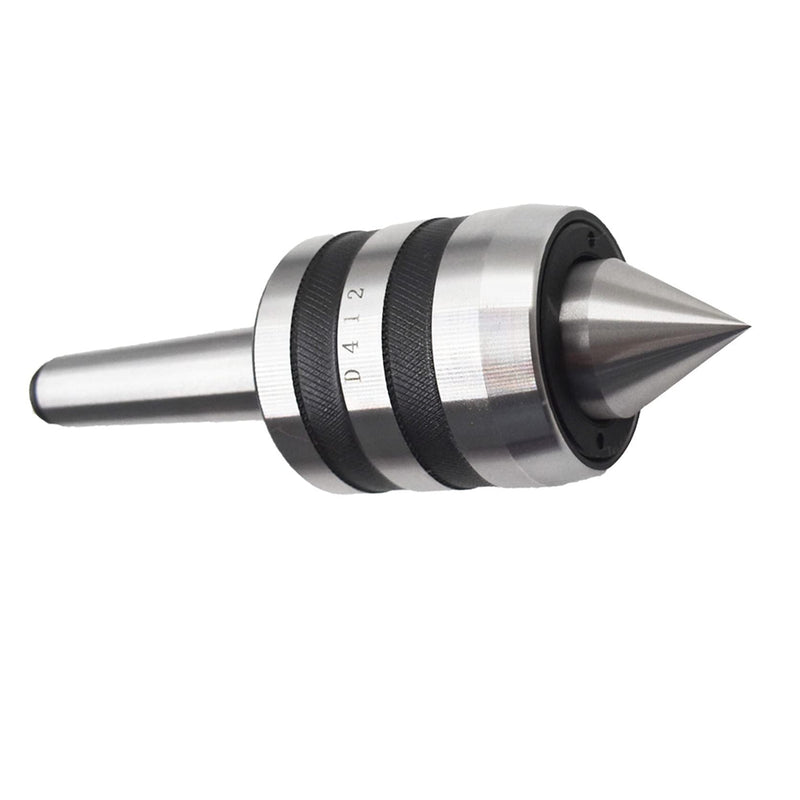 MT2 Medium Duty Live Center Morse Taper 2MT Triple Bearing CNC Lathe Hardened to 61-65 RC MT2 Live Center Morse Taper