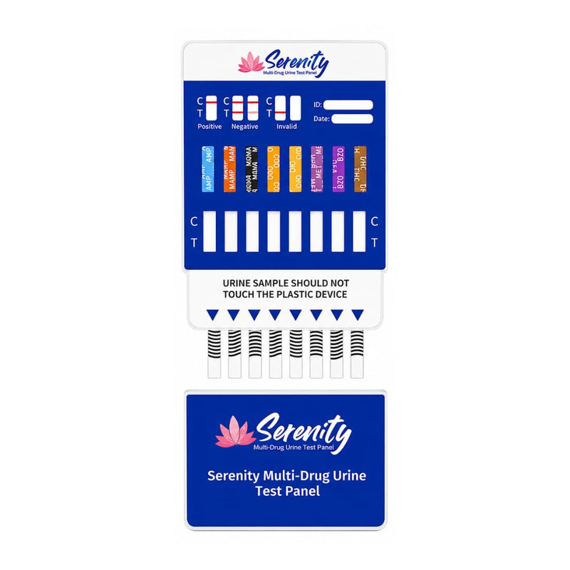 10 Panel Urine Drug Test Dip Cards [Single Test] – Instant Multi Drug Test Kit – Fast Results in 5 Minutes – THC, COC, OPI, MET, MDMA, BZO, BUP & More – 12 Panel Now