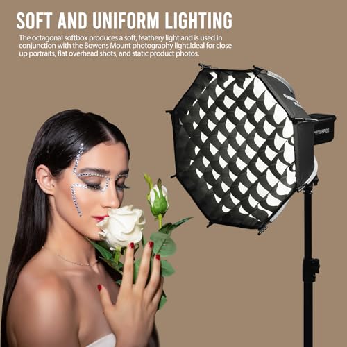 AMBITFUL 11.8"/30cm Mini Softbox Quick Release Soft Box Bowens Mount 11.8inch