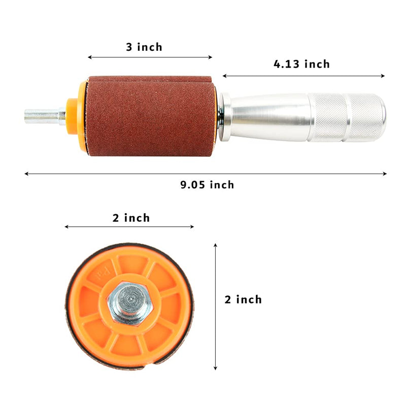 [Australia - AusPower] - O'SKOOL Hand-Held Sanding Drum for Drill Presses and Power Drills 