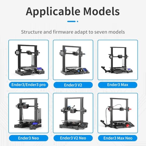 Creality Official Ender 3 Silent Motherboard Upgrade V4.2.7 Mainboard Control Board with TMC2225 Driver 3D Printer Controller Parts Accessories Works with Ender-3 / Pro/Max / 3 V2 / 3 V2 Neo Ender 3 /V2/Pro/Max/V2 Neo Motherboard