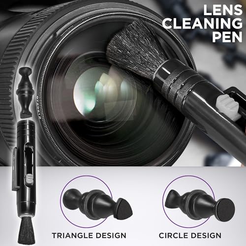 Altura Photo Camera Lens Cleaning Kit, Lens Cleaner for DSLR & Mirrorless w/ 2 oz. Altura Photo Cleaning Solution
