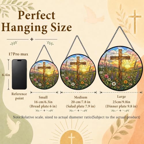 Christian Gifts for Women Birthday for Mom, Grandma, Nana, Wife, Aunt, Her Cross 6.3 x 6.3 IN