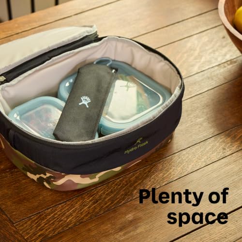 Hydro Flask Carryout Lunch Box - Insulated Lunch Box - Soft Cooler Travel Bag Black 6 L
