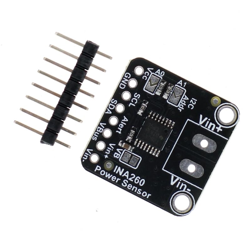 [Australia - AusPower] - INA260 Voltage Current Module, DC 3.0V-36V High & Low Side Current Voltage Power Sensor Module Current Power Supply Sensor 