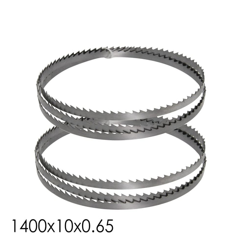 [Australia - AusPower] - Sankuai Bandsaw Blades 1400 x 10 x 0.5 x 6 Zpz, Band Saw Blades for 8 Inch Band Saw, Hardwood/Firewood/Plywood/Non-ferrous Metal/Plastic, Pack of 4 