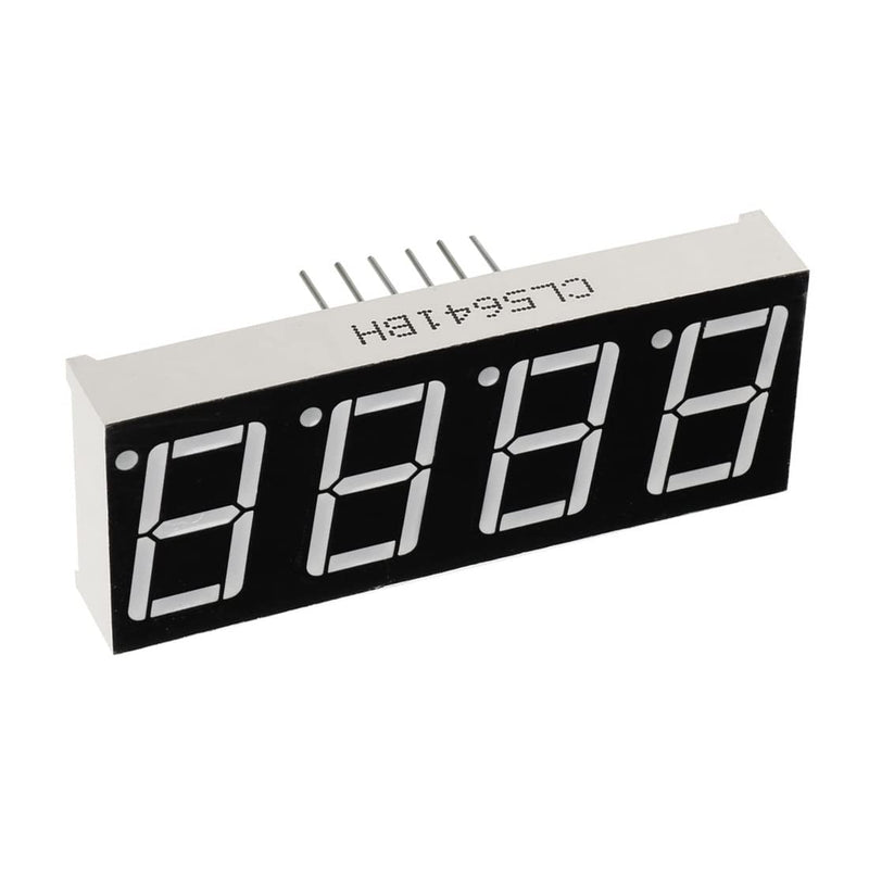 [Australia - AusPower] - uxcell Common Anode 12Pin 4 Bit 7 Segment Display 1.98 x 0.75 x 0.31 Inch 0.55" Red LED Display Digital Tube 5pcs 5 