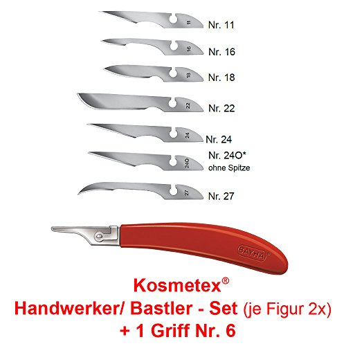 12x BAYHA Scalpel Blades, Non-Sterile, Individually Boxed, , ,