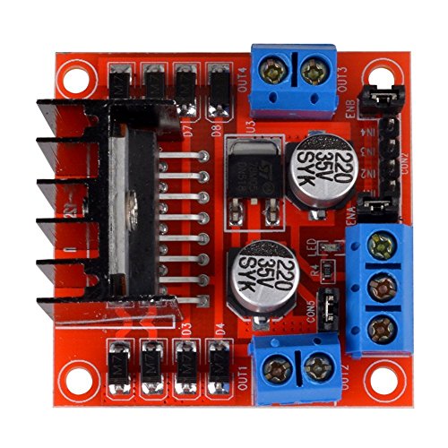DollaTek Mini Stepper Motor Drive Controller Board Module L298N Double H-Bridge DC Stepper for Arduino Smart Car Robot