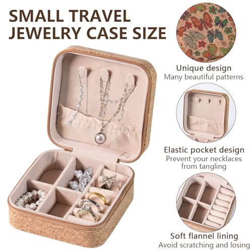 9 Pack Travel Jewelry Box Gifts for Pooja Jewelry Travel Case Box