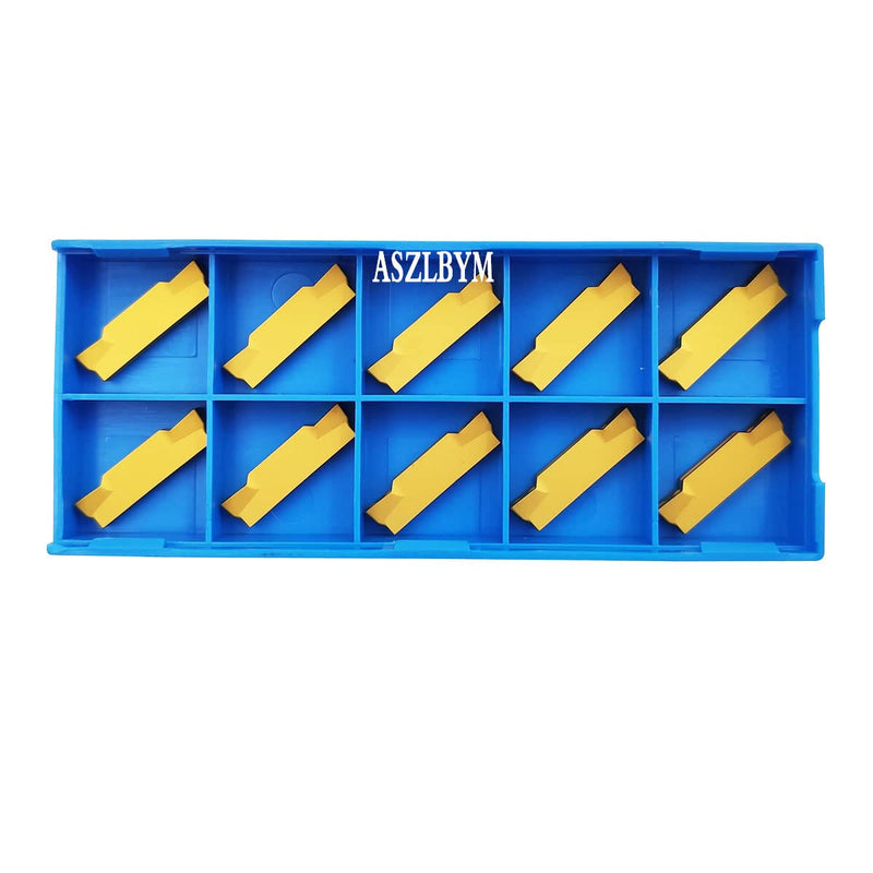 [Australia - AusPower] - Lathe Grooving Tool Holder Grooving Cut-Off Tool Holder MGEHR1616-3 With 11pcs MGMN300-M Indexable Carbide Grooving Inserts 