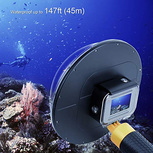 GEPULY Dome Port for GoPro Hero 8 Black