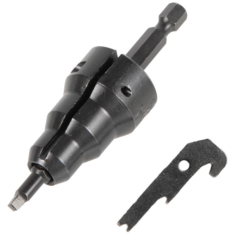 Klein Tools 85091 Klein Tools 85091 Power Conduit Reamer with Improved Bit Retention, 1/2-, 3/4- and 1-Inch, Made in USA