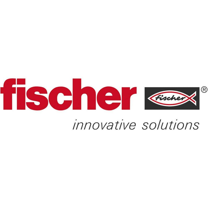 fischer 538257 DuoPower Wall Plug Fixing, 10 x 80 mm, Sechskant Wrench
