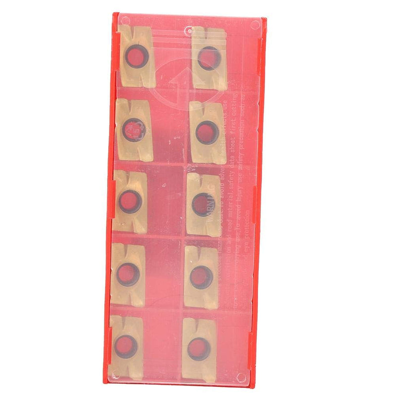[Australia - AusPower] - 10 PCS Carbide Inserts, 15-50 HRC Hardness APMT1604 Milling Inserts, Carbide Lathe Inserts, Carbide Reversible Inserts 