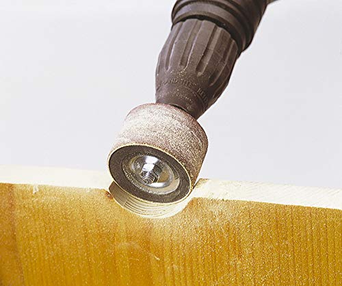 [Australia - AusPower] - wolfcraft Sanding Belt Set 3 Pieces for Sanding Cylinder I 2039000 I for Wood, Metal, Plastic I Accessories for Sanding Cylinder Diameter 45 x 30 mm 