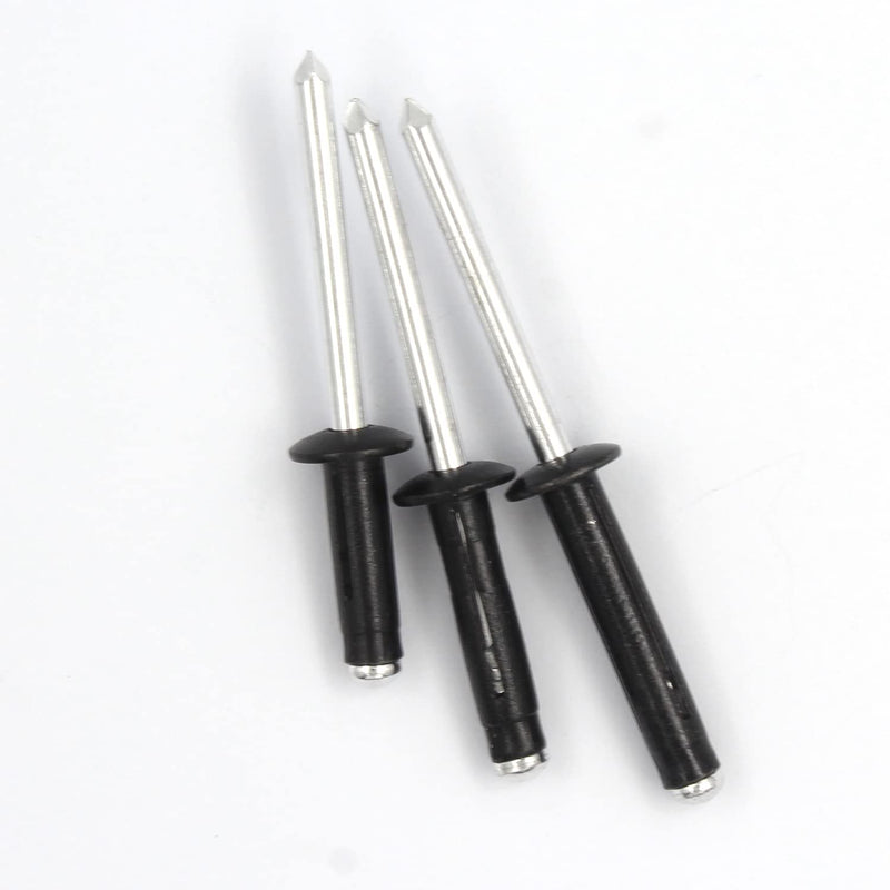 [Australia - AusPower] - 70 Pcs 3/16" Long Grip Tri-Grip Rivets,Kayak Pad Eye Deep Water Tri-Fold Bulb Mounting Rivet,All Aluminum for Installing Kayak, Boat and Canoe Accessories?16,20,25? 16-20-25 